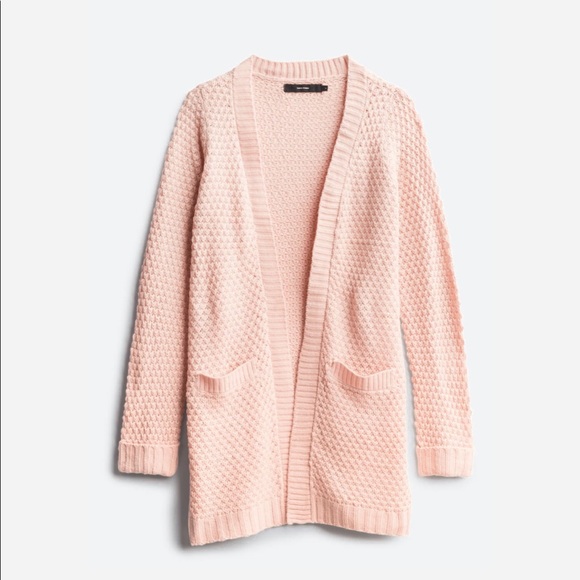 Vero Moda Ellia Textured Blush Cardigan 